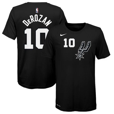 DeMar DeRozan San Antonio Spurs Nike Youth City Edition Shirt Size Large 14/16 Cover