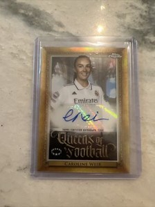2023 TOPPS CHROME UEFA QUEENS REFRACTOR CAROLINE WEIR AUTO