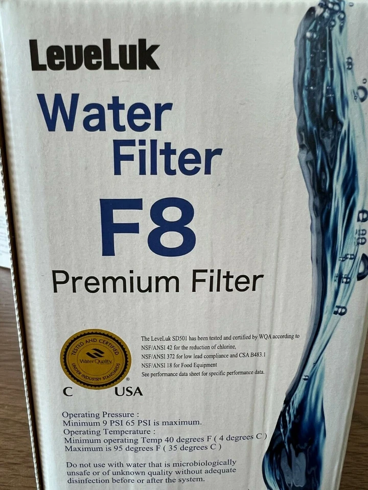 Leveluk F8 Filter for Kangen K8 Premium Water Ioniser Machine Made by Enagic JP - Image 1 of 4