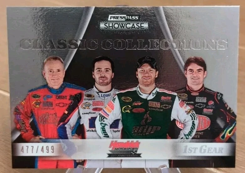 2009 Press Pass Showcase Classic Collections /499 Johnson Earnhardt Gordon - Image 1 of 1