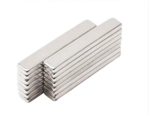 Imanes de bloque de neodimio de tierras raras fuertes 30x5x2 mm 30 mm x 5 mm x 2 mm N50 - Imagen 1 de 3