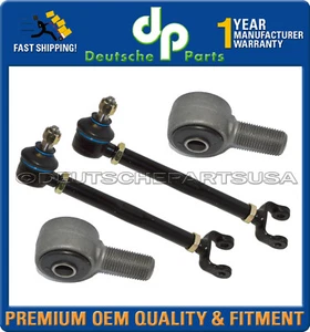 Porsche 911 912 Steering Tie Rod Assy Articulated Bushing- Front LH + RH Set 4 - Picture 1 of 5