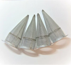 Cone-Type Spark Arrestor Screen 1.625”– By RG WIRE MESH (4 PCs) - Imagen 1 de 8