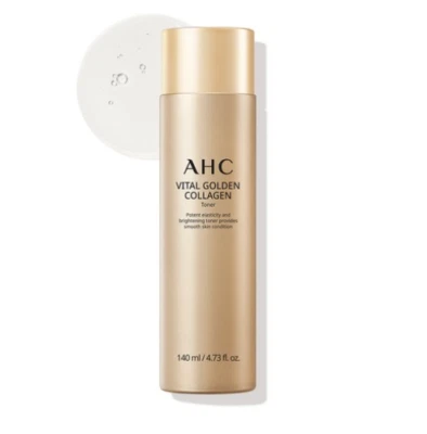 AHC Vital Golden Collagen Special Skin Care Toner 140ml Korean Cosmetics - Image 1 of 2