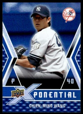 2009 Upper Deck X Xponential Chien-Ming Wang New York Yankees #X-CW R22 - Image 1 of 2