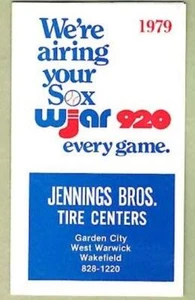 Boston Red Sox ~ 1979 Taschenplan ~ KOSTENLOSER VERSAND - Bild 1 von 1