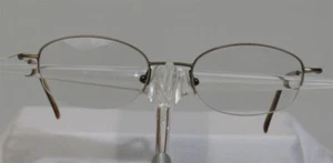 DOS 2003-013 montura de gafas semimarca marrón mujer hombre distribuidor NUEVO - Imagen 1 de 3