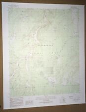 Heber AZ Navajo County Old USGS Topographical Geological Survey Quadrangle Map
