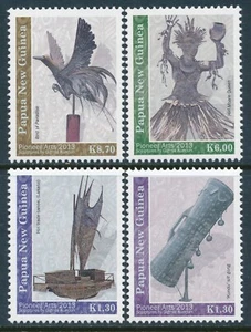 2013 PAPUA NEW GUINEA PIONEER ARTS SET OF 4 FINE MINT MNH - Bild 1 von 1