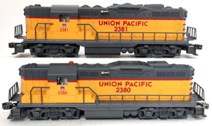 LIONEL~O GA~UNION PACIFIC~ LASH-UP ~ GP-9 DIESELS W/RAIL SOUNDS ~ #6-11956 ~ NEW - Picture 1 of 22