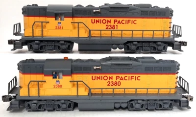 LIONEL~O GA~UNION PACIFIC~ LASH-UP ~ GP-9 DIESELS W/RAIL SOUNDS ~ #6-11956 ~ NEW - Image 1 of 4