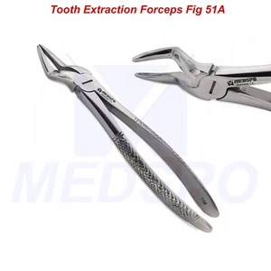 Surgical Extraction Forceps Fig51 Upper Roots Narrow Beak Tooth Extracting Tools - Picture 1 of 4
