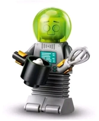 BOXED NEW! Lego Minifigures Series 26 Space Collectible Robot Butler SHIPS FREE - Image 1 of 3