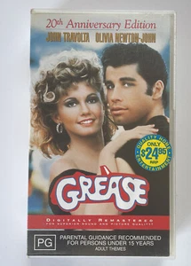 Grease 20th Anniversary Edition (1998) VHS Tape Video Cassette, Sealed, Musical - Bild 1 von 10