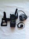 Motorola CLS1410 4 Channel UHF Two-Way Radio No charger/Comes W/Earpiece Headset