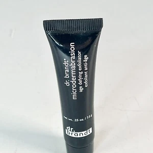 Dr. Brandt Microdermabrasion Age-defying Exfoliator Scrub Travel .25 oz 7.5g New - Afbeelding 1 van 7