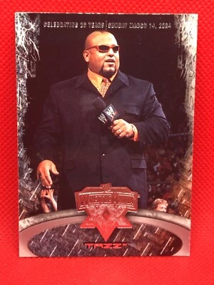 Tarjeta de lucha libre TAZZ IMPACT MANIA FLEER firma 2004 Nº35 20 años Foto 1 de 4