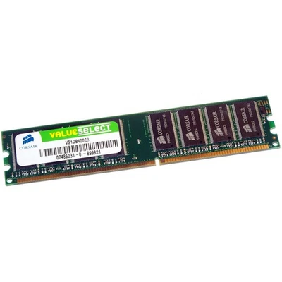 Corsair DDR1 1GB 400MHZ PC3200 RAM Memory Module Dimm Desktop Computer Desktop - Image 1 of 2