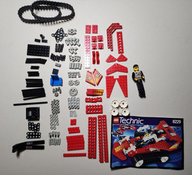 Vintage LEGO Technic 8229 Tread Trekker Model Off Road - w/ Figure & Manual