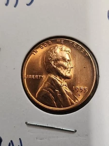 1955-S, 1956-D Lincoln Wheat Cent Pennies Stempelglanz - Bild 1 von 4