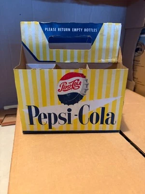 Vintage Pepsi-Cola Cardboard Cartons - Used. - Image 1 of 4