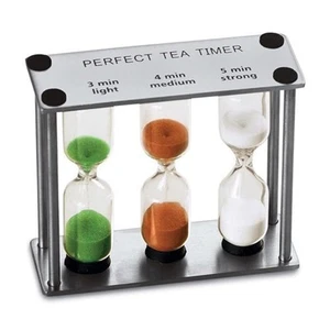  3-in-1 Perfekter Tee-Timer, enthält 3, 4 und 5 Minuten Sand Sand Sanduhr - Bild 1 von 6