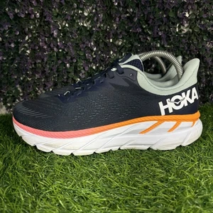 Hoka One One Clifton 7 Mujer Talla 9 Azul Zapatos Cómodos Tenis para Correr - Imagen 1 de 10