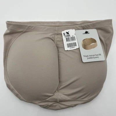 Calzoncillo acolchado trasero Leonisa para mujer pequeño beige claro nude elevación de glúteos 012688 $40 Foto 1 de 4