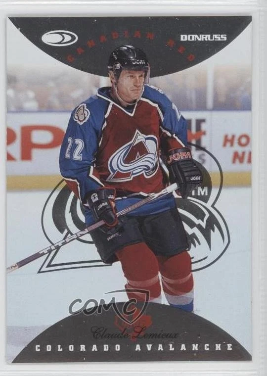 1996-97 Donruss Canadian Ice Canadian Red /750 Claude Lemieux #115 - Image 1 of 2