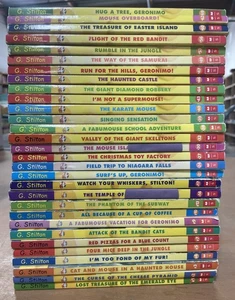 Lot of 30 Geronimo Stilton  Chapter Books PAPERBACKS Scholastic - Picture 1 of 1