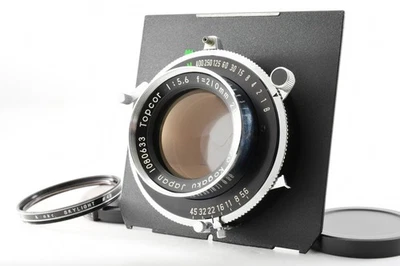 【Tested Exc+5】 Topcon Horseman Topcor 210mm f/5.6 Lens Seiko Shutter From JAPAN - Image 1 of 4