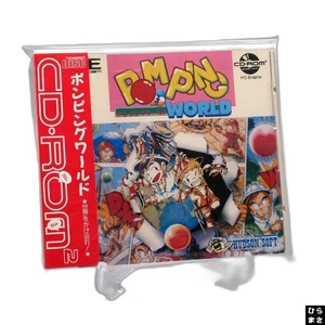 Pompign World Arcade Action for PC Engine CD Rom Buster Bros JAPAN - Picture 1 of 1