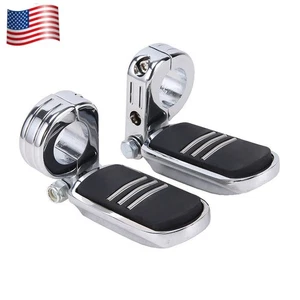 estriberas Streamliner 32 mm con soporte para Indian Springfield Vintage Challenger - Imagen 1 de 8