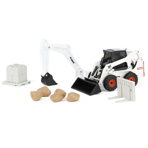 ERTL 1/32 Bobcat Skid Steer Construction Play Set with 20 Pieces 16504 - Picture 1 of 11