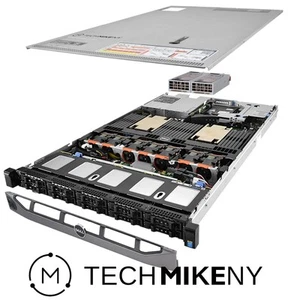 Dell PowerEdge R630 Server 3.20Ghz 16-Core 64GB 1x 1TB 9x 2TB 12G H730 Rails - Picture 1 of 5