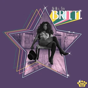 BRITTI "HELLO, I'M BRITTI" (PINK/PURPLE SWIRL) BRAND NEW! SEALED LP! (MINT) - Picture 1 of 2