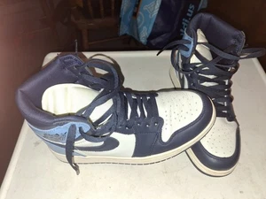 Nike Air Jordan 1 Retro High OG Obsidian Men's Size 7.5 used 555088-140 - Picture 1 of 7