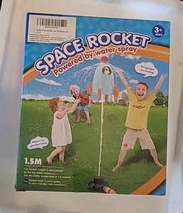 Lanzador de rociadores de cohetes de agua juguete de agua de verano juego de lanzamiento de cohetes juguete en aerosol - Imagen 1 de 4