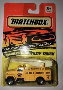 Matchbox #33 Utility Bucket Truck - Società telefonica - NUOVO - Foto 1 di 3