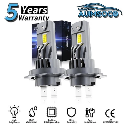 Pour Kia Sportage 2011-2016 Ampoules LED Phare Feux Grand Super Lumineux Blanc Froid - Photo 1/4