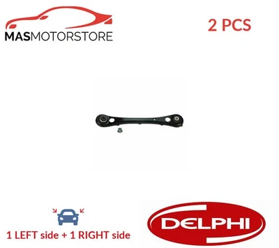LH RH TRACK CONTROL ARM PAIR REAR LOWER DELPHI TC2816 2PCS I NEW OE REPLACEMENT - Image 1 of 4