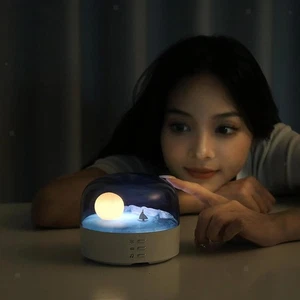 Moon Lamp with Speaker Creative for Living Room Night Stands Study - Picture 1 of 6