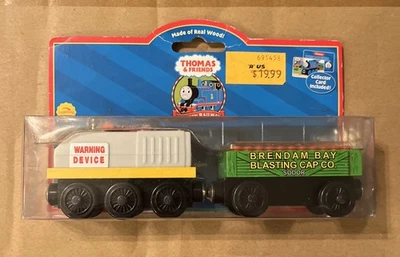 Learning Curve LC99191 Thomas & Friends Wooden Railway Fog Cars 2003 READ - Image 1 of 3