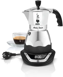 Bialetti Moka Elektrisch Timer  für 6 Tassen 365 W Espressokocher #Y94-892 - Bild 1 von 4