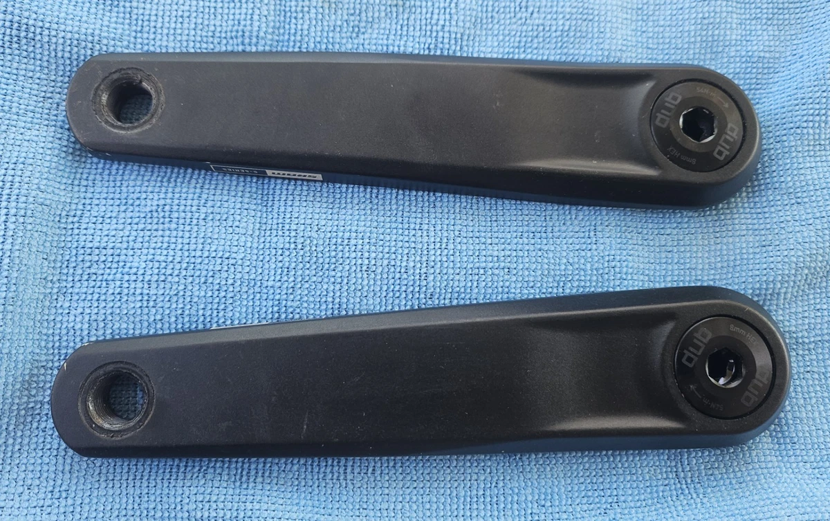 パーツ Red AXS Crank Arm Assembly 172.5mm SRAM Crank Arms 172.5 mm