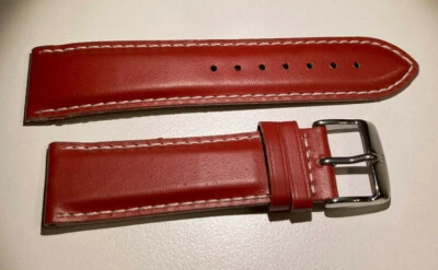 Auténtico Reloj TechnoMarinE Cuero MARRÓN 22MM Correa Banda 7570 NUEVO Foto 1 de 2