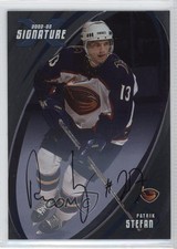 2002-03 ITG Be A Player Signature Series Signatures Patrik Stefan #061 Auto