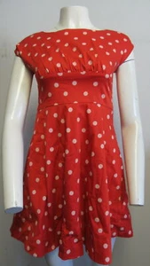 KATE SPADE Girls FIORELLA Red Polka Dot Dress SZ 14Y - Picture 1 of 4