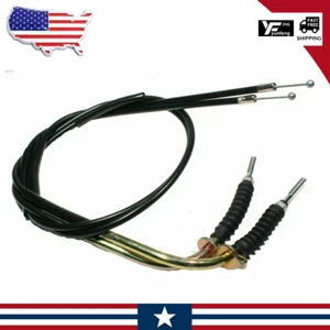 2 cables de freno delanteros para Suzuki LT80 Quad Sport 1987-2006 negro - Imagen 1 de 10