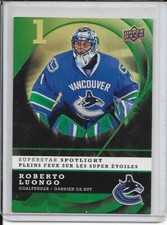2008-09 Upper Deck McDonald's Roberto Luongo Superstar Spotlight # IS9